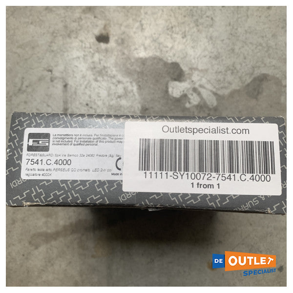 Foresti Suardi Flexo Perseus LED Dawl tal-Qari - 7541.C.4000