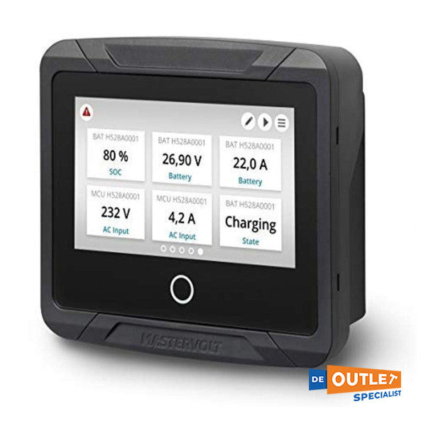 Ecrã de controlo elétrico Mastervolt EasyView 5 de 5 polegadas - 77010310