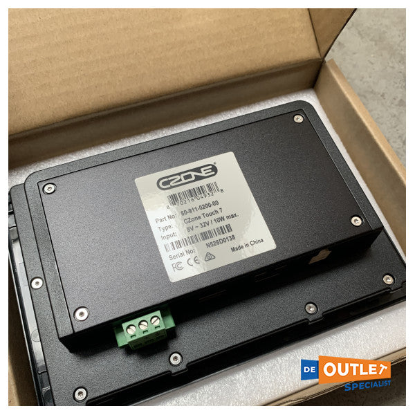 Czone Touch 7-tommer touchscreen controller display 12/24V - 80-911-0200-00