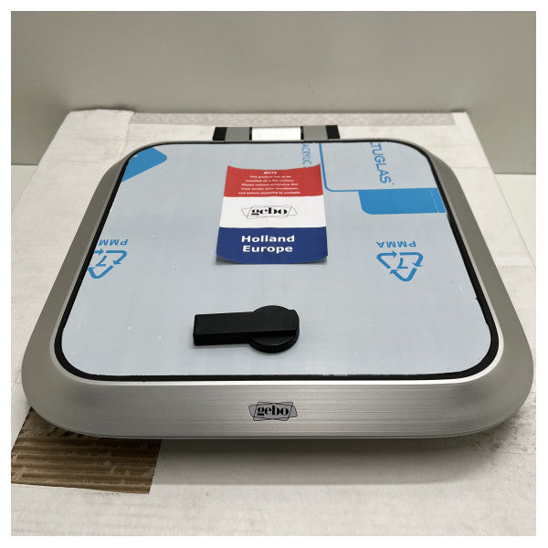 Gebo Flushline 310 * 310 aluminium dekluik - FHL-310*310-R42MF-SM