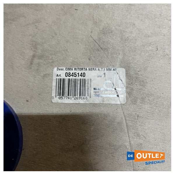 Ρολό μαύρης χτυπημένης γραμμής Armare 40 mm - 100 μέτρα - 0807140