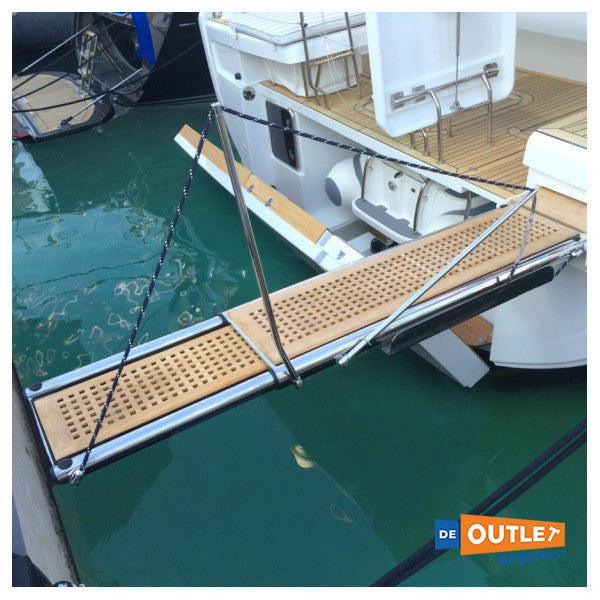 Besenzoni PI 374 2700 mm Stainless Steel Retractable Gangway 24V