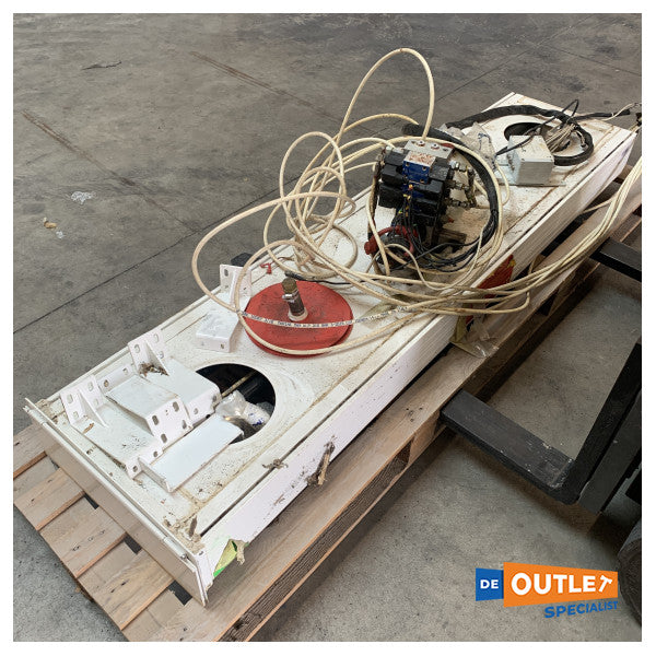 Besenzoni PI 374 2700 mm Stainless Steel Retractable Gangway 24V