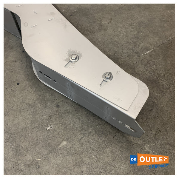 Bavaria 44 HT rustfrit stål fast badeplatformsbeslag - 820038408