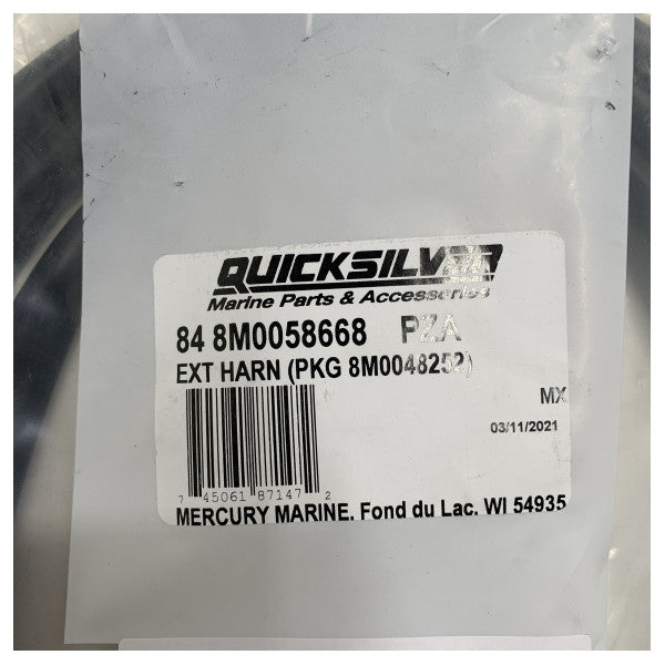 Cabo de extensão do instrumento Mercury SmartCraft - 84 8M0058668