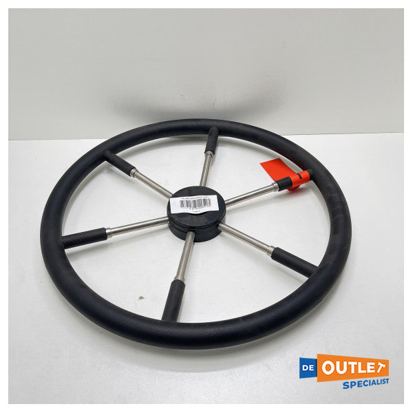 Stazo type 12 6-puolainen ohjauspyörä musta 550 mm