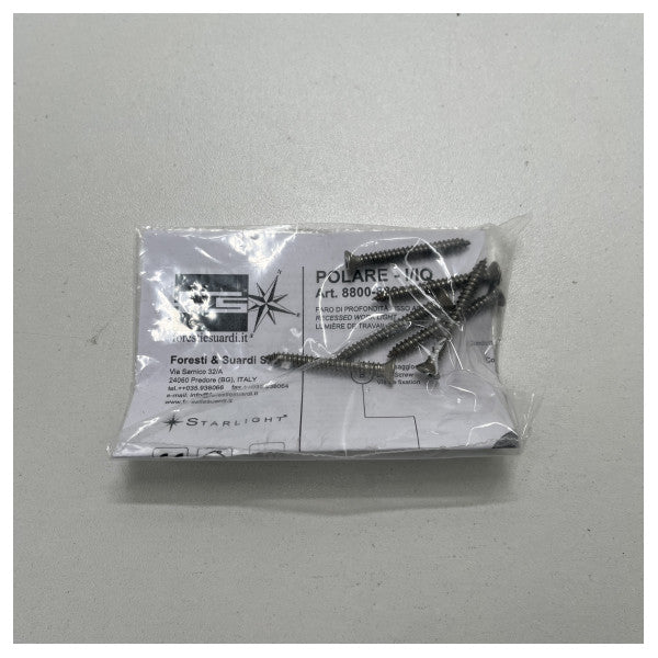 Foresti Suardi 8800.C 3200K ισχύς LED φως καταστρώματος από ανοξείδωτο χάλυβα