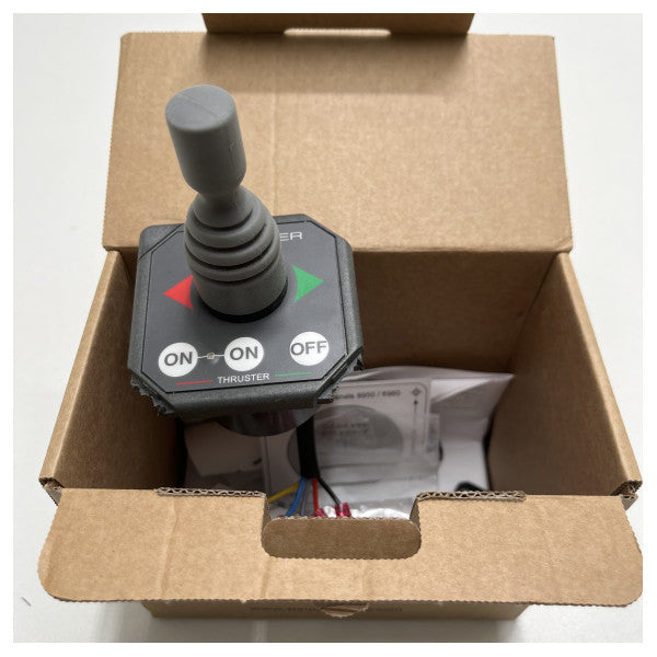 Sleipner Side Power 8960G Painel de controlo do leme de proa com joystick 12/24V