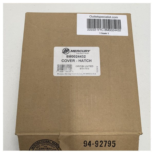 Mercury Mercruiser luukun kansi 8M0024432