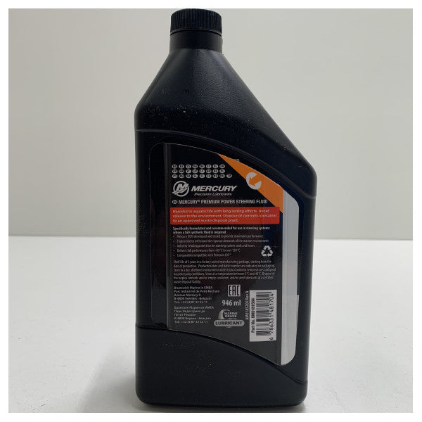 Mercury 6x 1L ohjaustehostimen neste - 8M0181584
