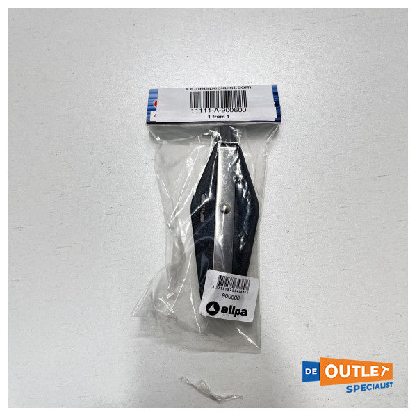 كتلة كمان بلاستيكية من البلاستيك من ألبا مع دوارة أسود - 900600