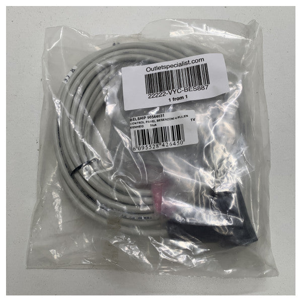 ベゼンゾーニBES887マニュアル4ファンクションコントロールパネル