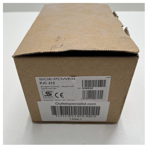 Painel de controlo do joystick proporcional Side Power PJC 212 S-Link