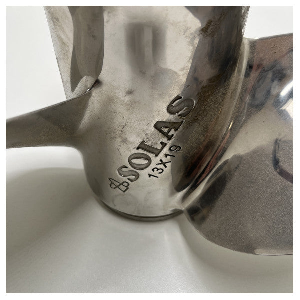 Elica Solas NS3 13 x 19 in acciaio inox a 3 pale RH - 9431-130-19