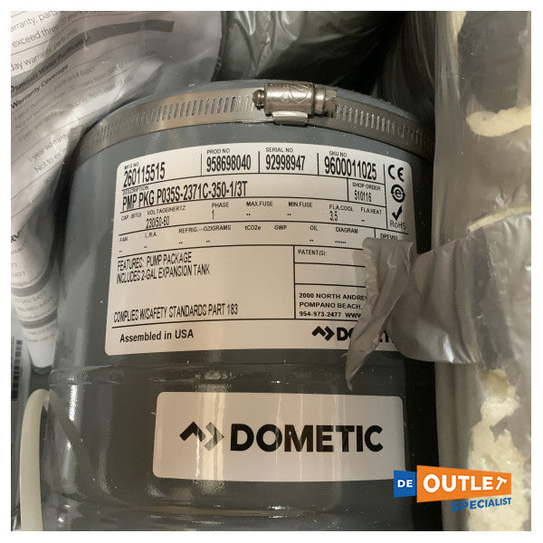 Dometic PMP PKG P035S-2371C ilmastointipumppu 230V - 9600011025