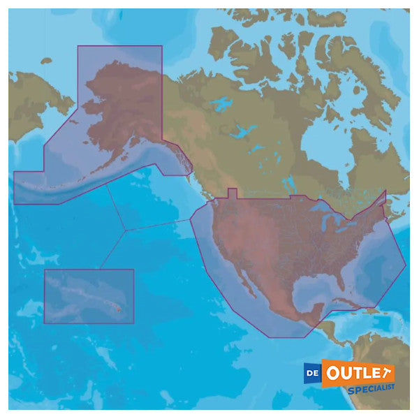 C-MAP Insight Pro NA-Y070 kort - 985-011590-001