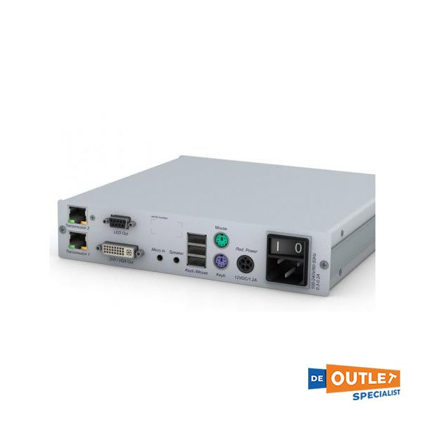 DVI-U-CON-2 3.0 - подвійний модуль 2xDVI-SL PS/2-USB K/M Audio USB 2.0 - настільний
