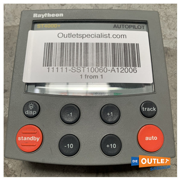 Raymarine Raytheon ST4000+ autopilot control display broken - A12006