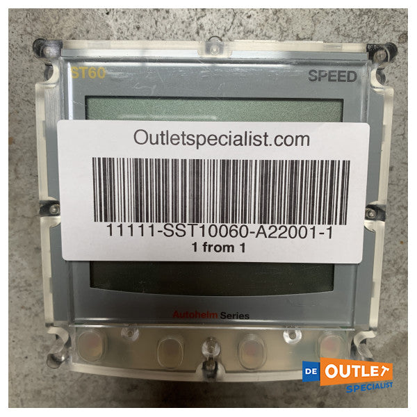 Raymarine ST60 Speed Affichage Operation inconnue - A22001