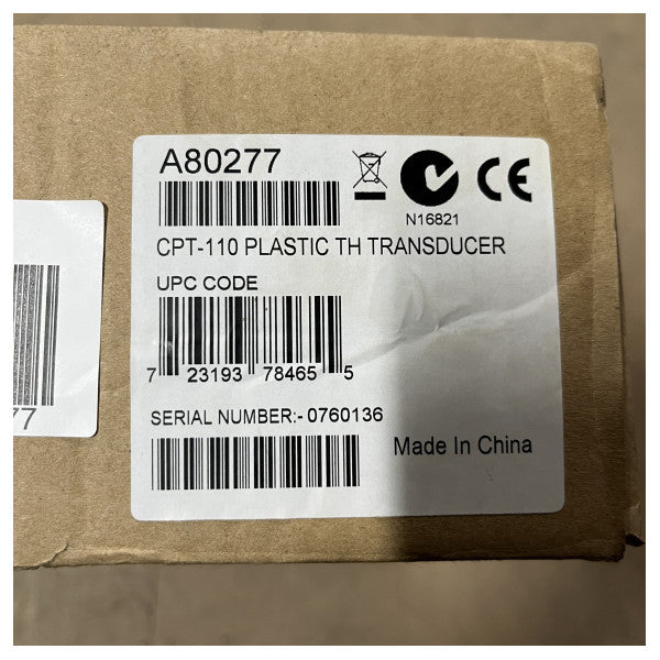 محول الطاقة رايمرين CPT-110 DT DV DV TH CHIRP tru-hull Transducer - A80277