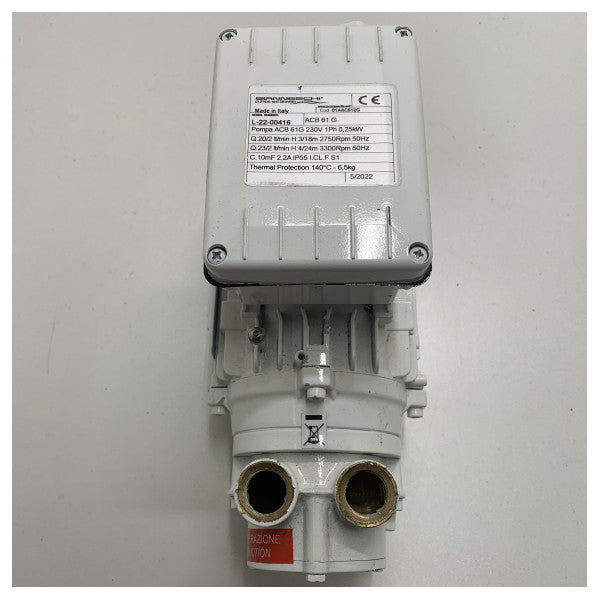 Gianneschi ACB 61 G αυτοπληρούμενη χάλκινη αντλία υγρών 230V