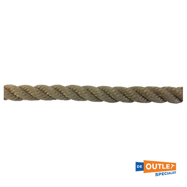 Irrombla Allpa 3 -Stenged Line 18 mm Polypropolene 220 m Brown - AL0818