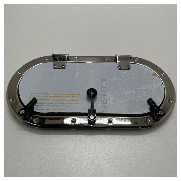 Antibes SCM Pothole en acier inoxydable 350 x 150 mm avec HOR