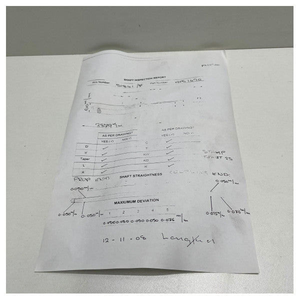 عمود المروحة من الفولاذ المقاوم للصدأ Teignbridge 60 مم | 2879 مم | APS1490