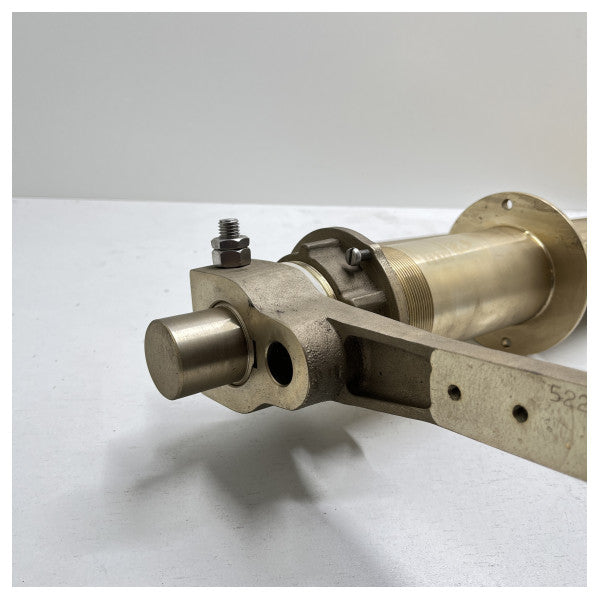 شفرة دفة نحاسية من النحاس الأصفر مع عمود الدوران - ASR3511