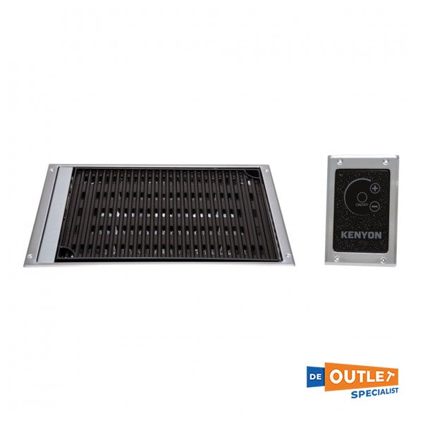 Kenyon RVS grill/BBQ inbouw 230V - B70361