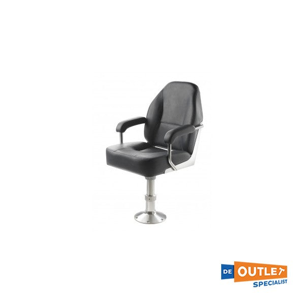 Sedile per timone in pelle Vetus Master bianco - CHFASW