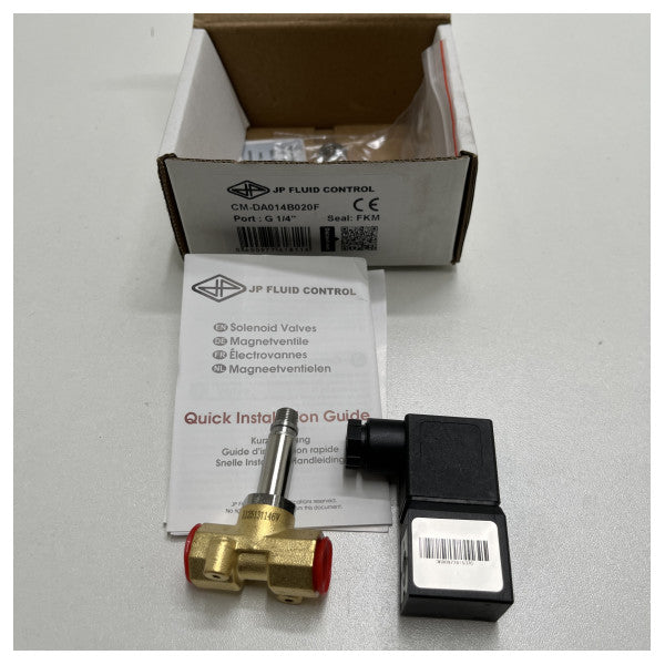 Silecek montajı için Exalto 24V solenoid valf 1/4 inç - 2143.N