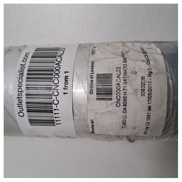 Supporto da tavolo Parema in alluminio H710 x 80,5 mm - CNC000ACAL22