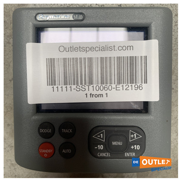 Raymarine ST70 autopilot controller display defekt - E12196