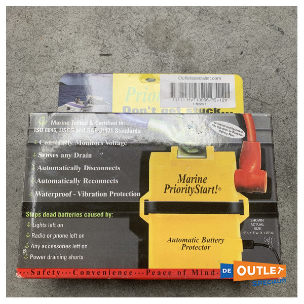 Marine Prioritystart Automatisk batteribeskytter-PSI-12V-Promax