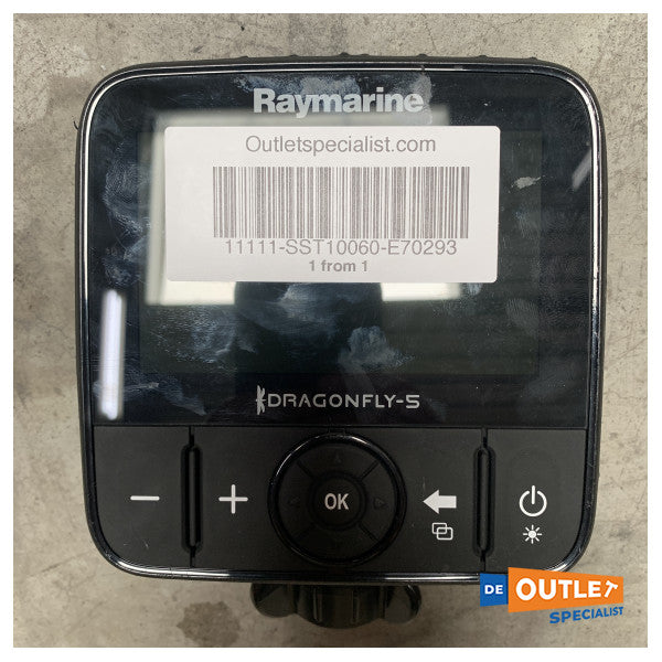 Raymarine Dragonfly 5 fishfinder-displayen fungerar inte som den ska - E70293
