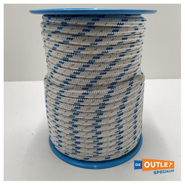 Котушка Trem Sidney з подвійним плетінням ліски з поліестеру 14 мм синя - 80 м - 80 м