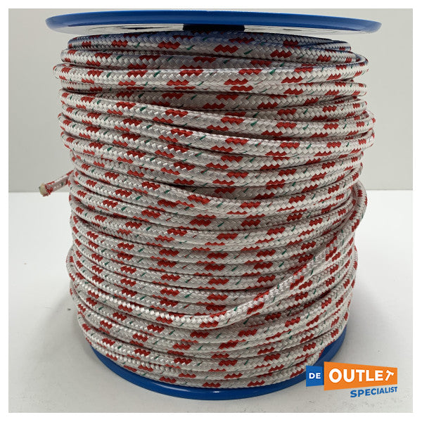 Kela Trem Sidney kaksinkertainen punottu siima polyesteri 10 mm punainen - 150 m