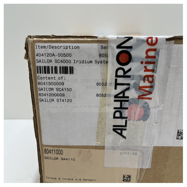 Супутникова телефонна система Sailor Iridium SC4000 ST4120 - 404120A-0500
