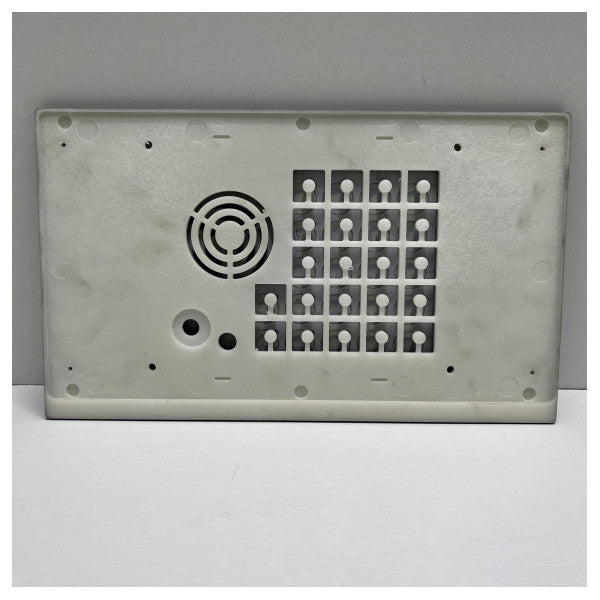 إطار اللوحة الأمامية للوحة ألفا كول Alphatron AlphaCall أسود - رمادي - G-002431