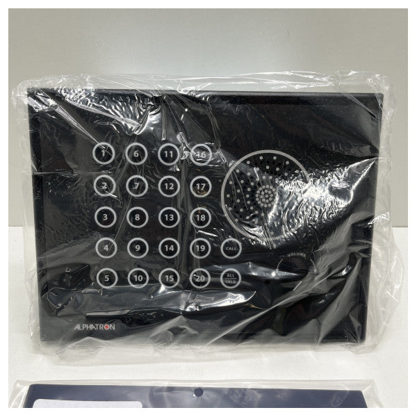 نظام الاتصال الداخلي Alphatron AlphaCall PH 20 خط أسود - 3210.1076