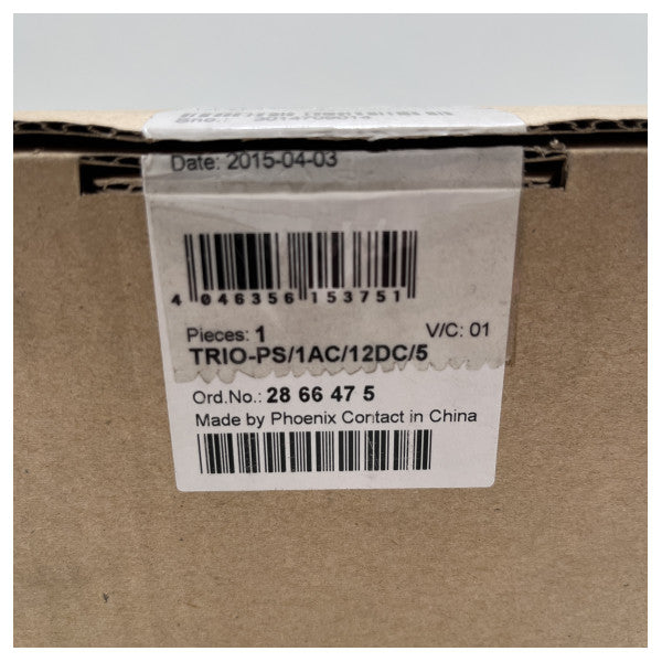 Phoenix PSU TRIO-PS/1AC/12DC/ 5 AC-DC converter