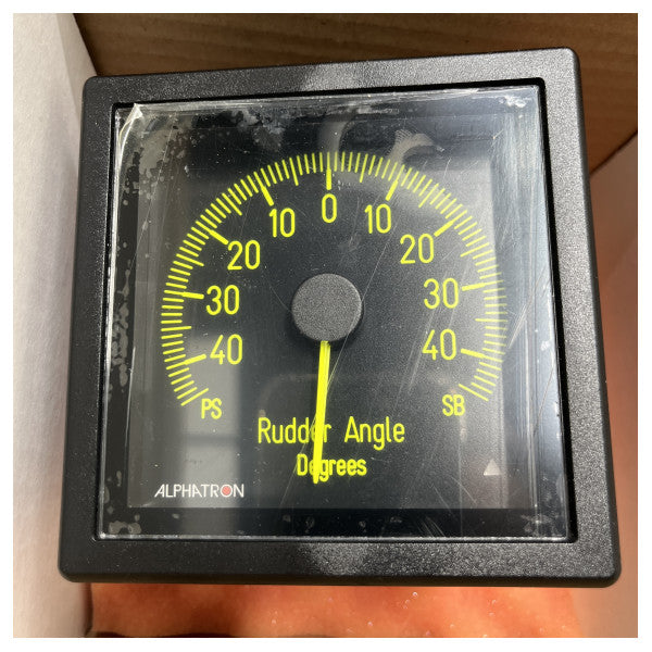 Deif Alphatron XL96 Trudder Angle Indicator Tagefa 45-0-45