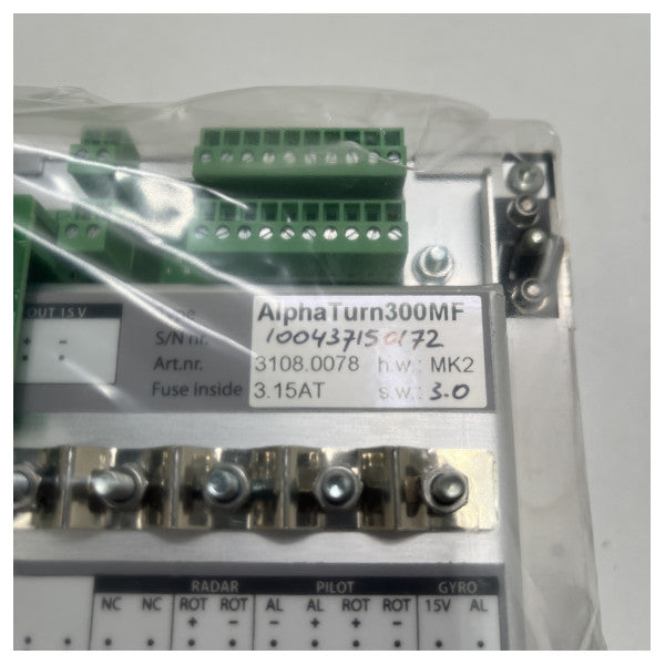 شاشة عرض معدل الدوران Alphatron AlphaTurn 300 MF MK2 باللون الأسود