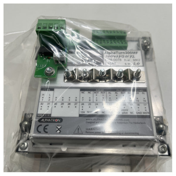 شاشة عرض معدل الدوران Alphatron AlphaTurn 300 MF MK2 باللون الأسود