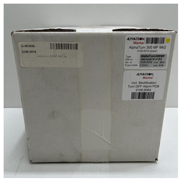 شاشة عرض معدل الدوران Alphatron AlphaTurn 300 MF MK2 باللون الأسود