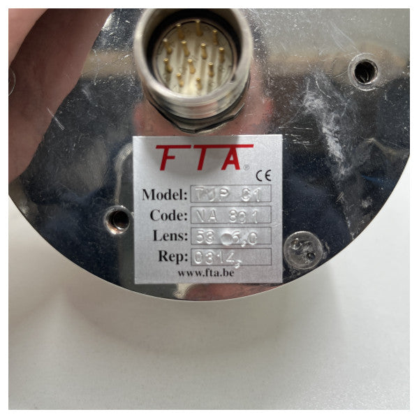 قبة كاميرا TUP-C1 من الفولاذ المقاوم للصدأ من الفولاذ المقاوم للصدأ من ألفاترون FTA قبة كاميرا CCTV TUP-C1 - 3213.0363