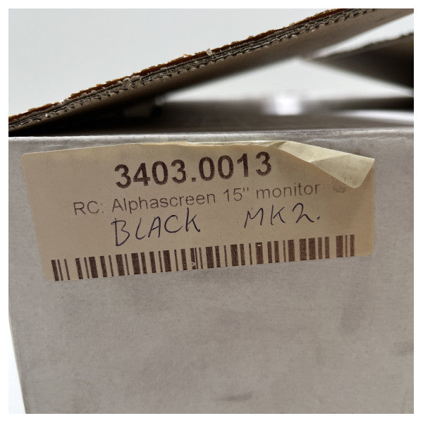 アルファトロンアルファスクリーンモニター15インチ - 3403.0013