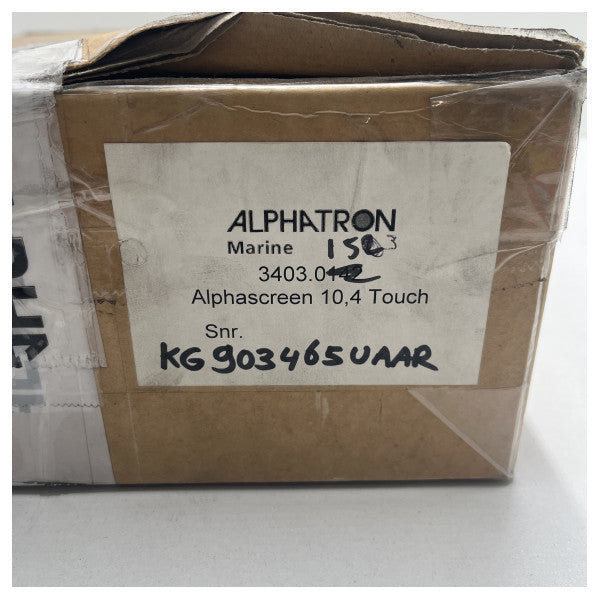 Alphatron AlphaScreen CCTV 10-tuumainen kosketusnäyttö - HI-10Y12 - HI-10Y12