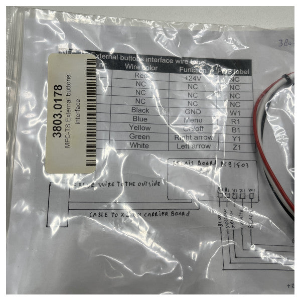 Alphatron Εξωτερική διεπαφή κουμπιών MFC-TS